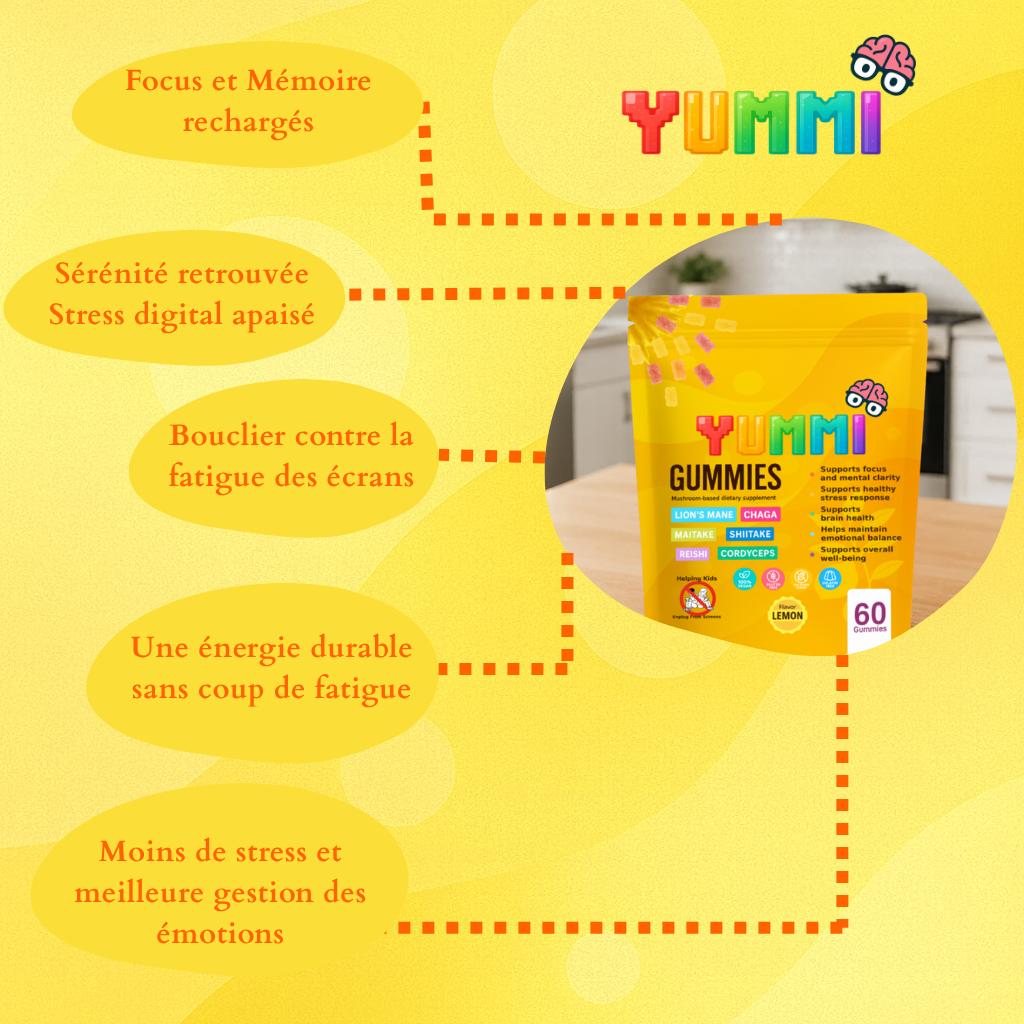 Yummi Gummies Anti-Écran™