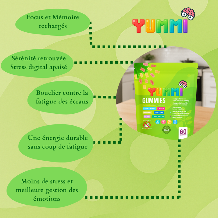 Yummi Gummies Anti-Écran™